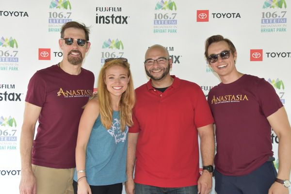 106.7 Lite FM's Victor Sosa joins John Bolton, Christy Altomare and Zach Adkins Photo