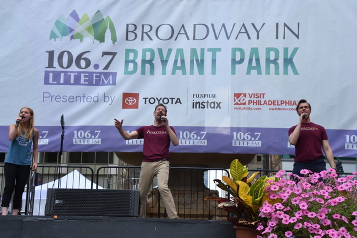Christy Altomare, John Bolton and Zach Adkins at 