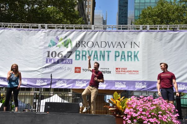 Christy Altomare, John Bolton and Zach Adkins Photo