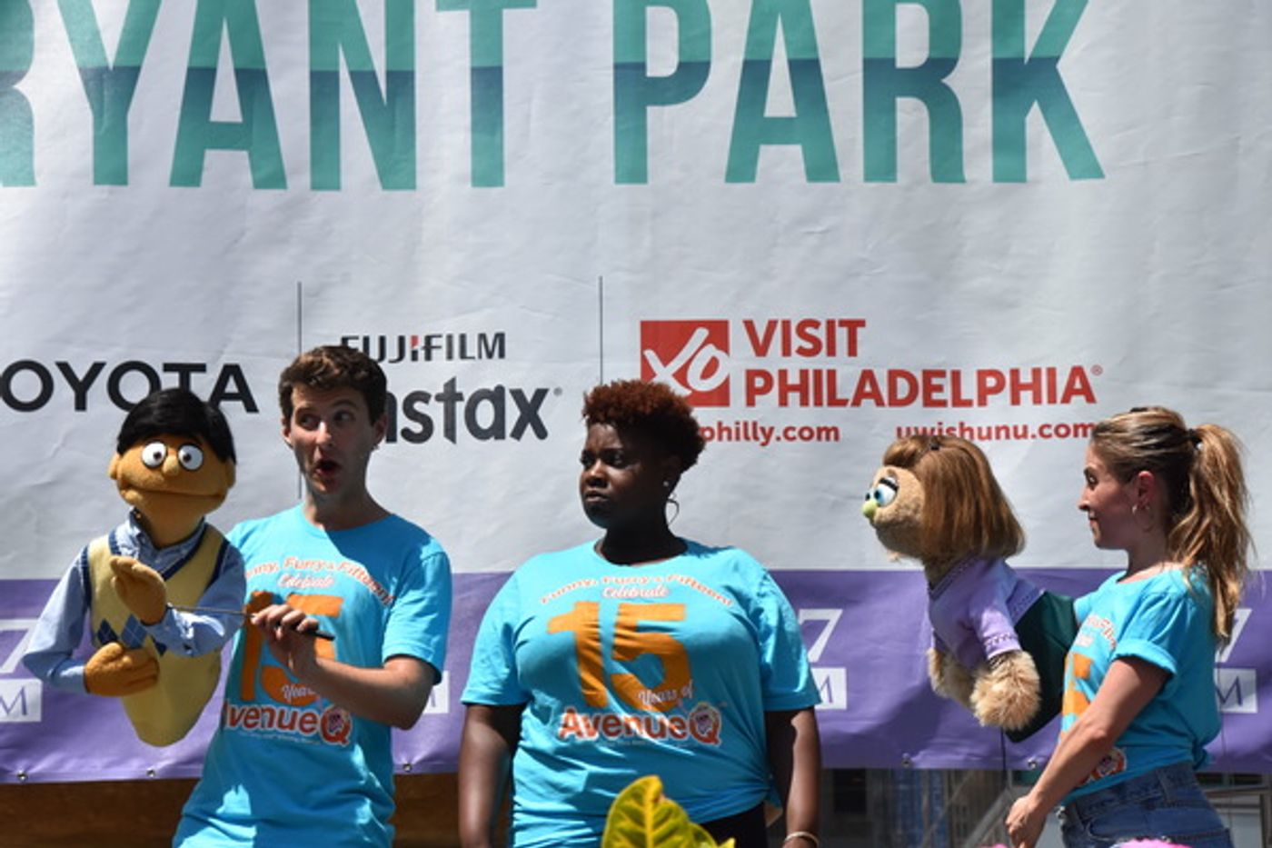 Photo Coverage: SUMMER, ANASTASIA & More Take Over Broadway In Bryant Park! Photo Coverage: SUMMER, ANASTASIA & More Take Over Broadway In Bryant Park! Image