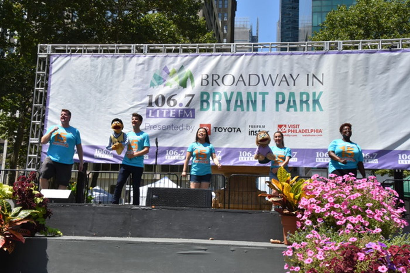 Photo Coverage: SUMMER, ANASTASIA & More Take Over Broadway In Bryant Park! Photo Coverage: SUMMER, ANASTASIA & More Take Over Broadway In Bryant Park! Image