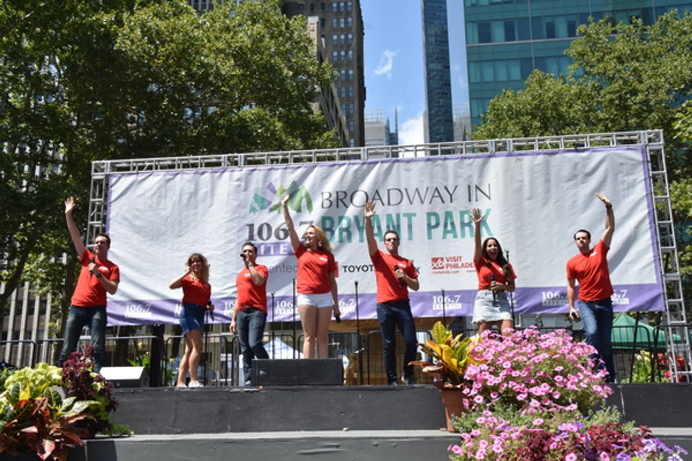 Photo Coverage: SUMMER, ANASTASIA & More Take Over Broadway In Bryant Park! Photo Coverage: SUMMER, ANASTASIA & More Take Over Broadway In Bryant Park! Image