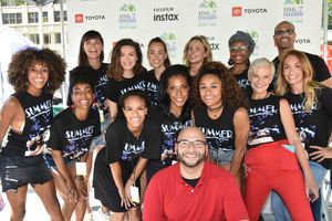 Victor Sosa joins with Angelica Beliard, Katherine Roarty, Anissa Felix, Mackenzie Bell, Storm Lever, Kaleigh Cronin, Christina Acosta Robinson, Jessica Rush, Ariana DeBose, Kimberly Dodson, Kaye Tuckerman, Jody Reynard and Rebecca Riker @ BroadwayWorld Victor Sosa joins with Angelica Beliard, Katherine Roarty, Anissa Felix, Mackenzie Be Photo