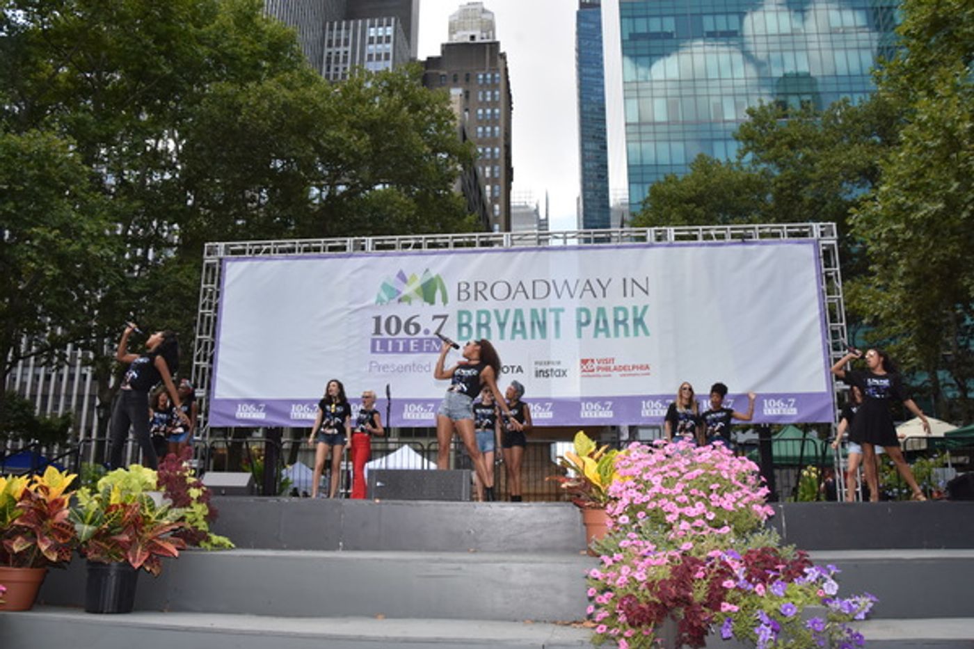 Photo Coverage: SUMMER, ANASTASIA & More Take Over Broadway In Bryant Park! Photo Coverage: SUMMER, ANASTASIA & More Take Over Broadway In Bryant Park! Image