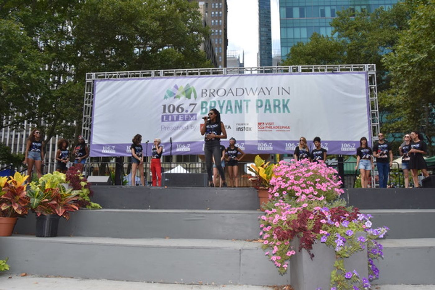 Photo Coverage: SUMMER, ANASTASIA & More Take Over Broadway In Bryant Park! Photo Coverage: SUMMER, ANASTASIA & More Take Over Broadway In Bryant Park! Image