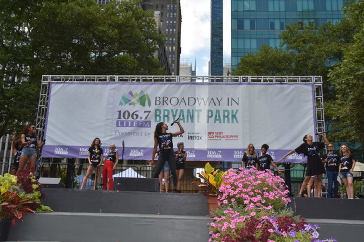 Photo Coverage: SUMMER, ANASTASIA & More Take Over Broadway In Bryant Park! Photo Coverage: SUMMER, ANASTASIA & More Take Over Broadway In Bryant Park! Image