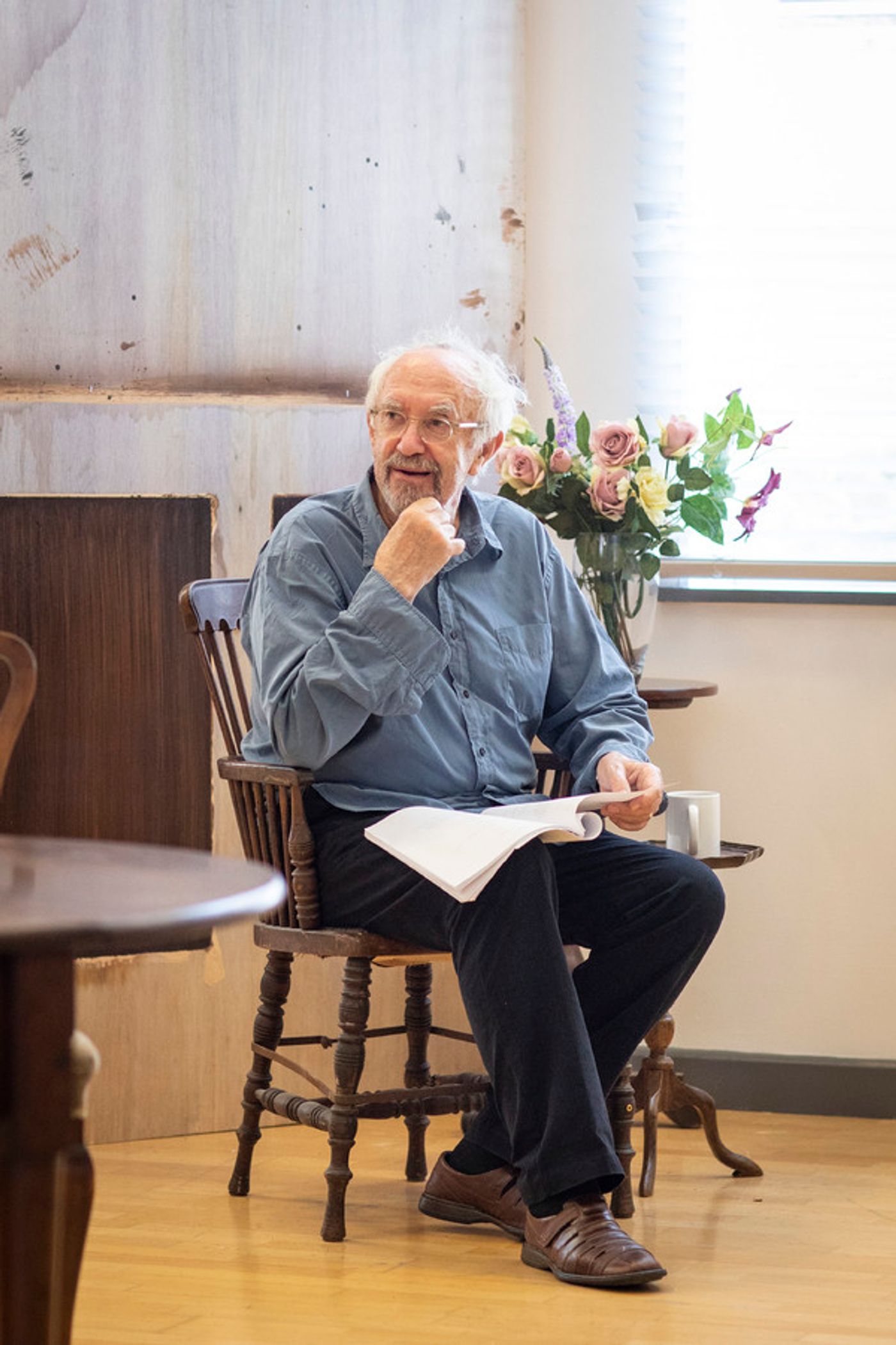 Photo Flash: Inside Rehearsal For the UK Premiere of THE HEIGHT OF THE STORM  Image