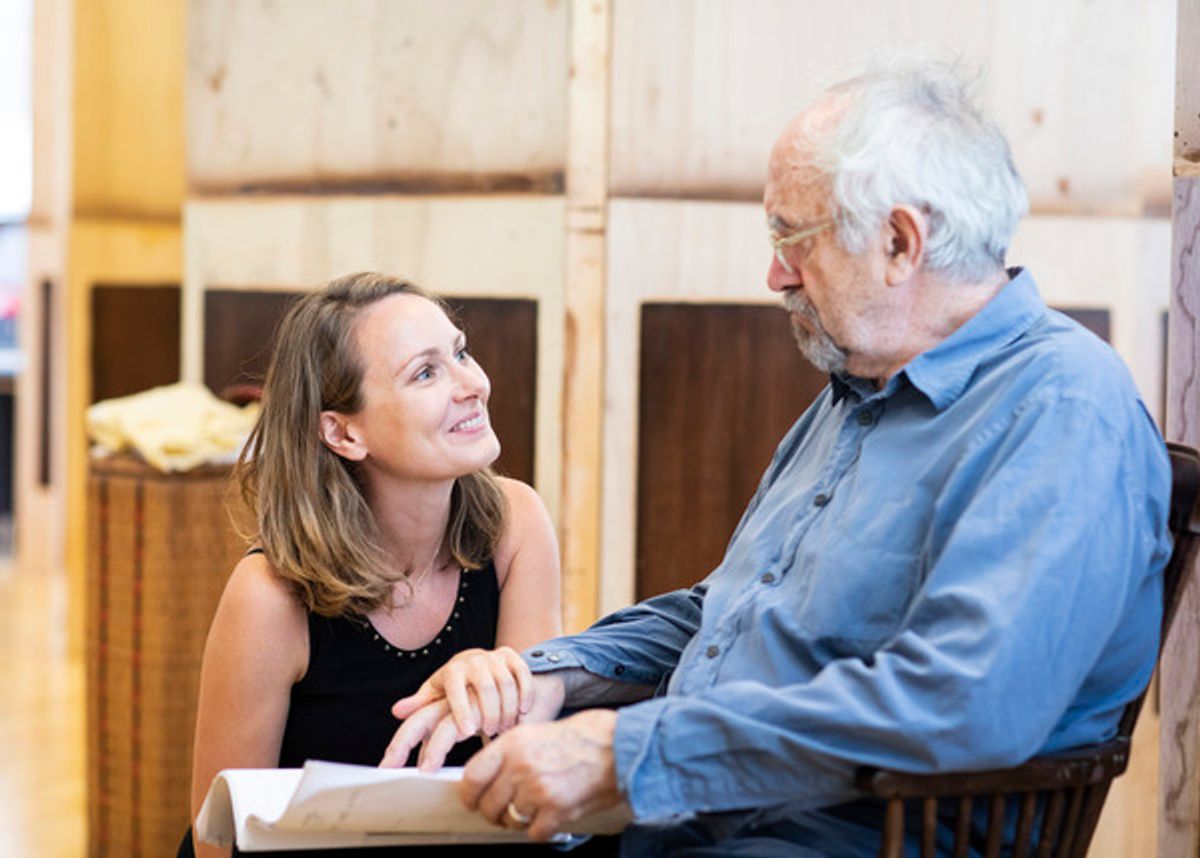 Anna Madeley and Jonathan Pryce at 