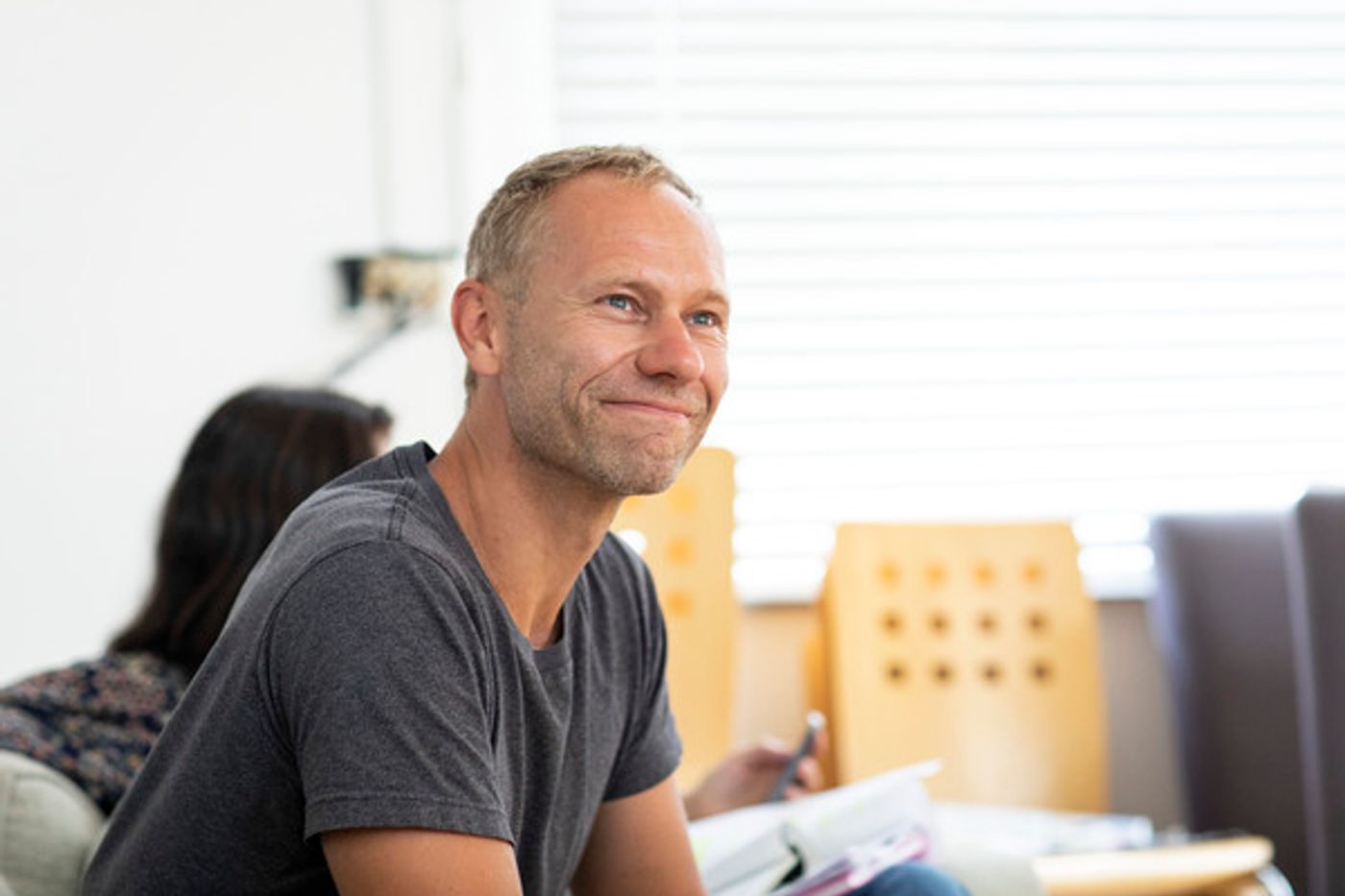 Photo Flash: Inside Rehearsal For the UK Premiere of THE HEIGHT OF THE STORM  Image