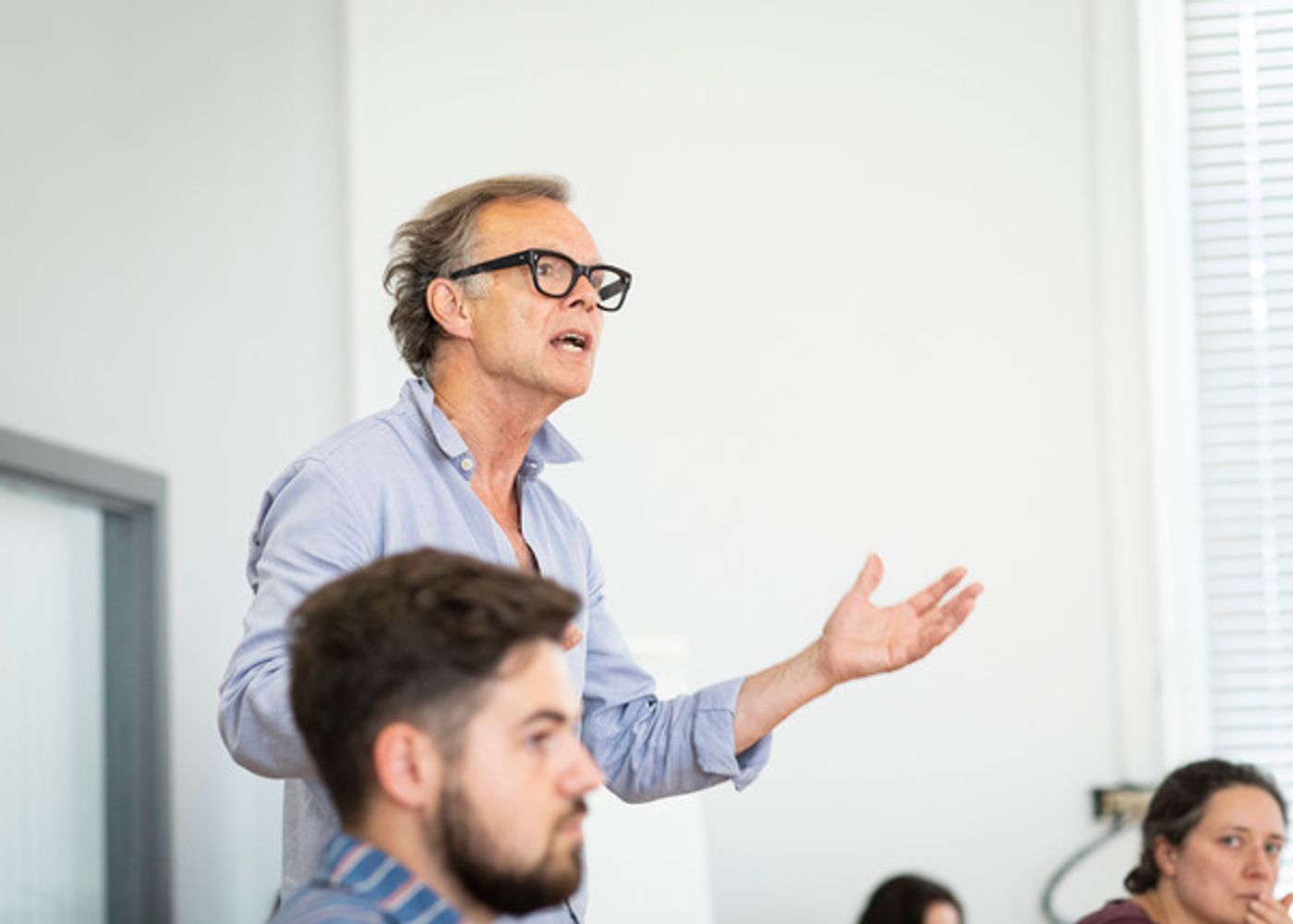 Photo Flash: Inside Rehearsal For the UK Premiere of THE HEIGHT OF THE STORM  Image