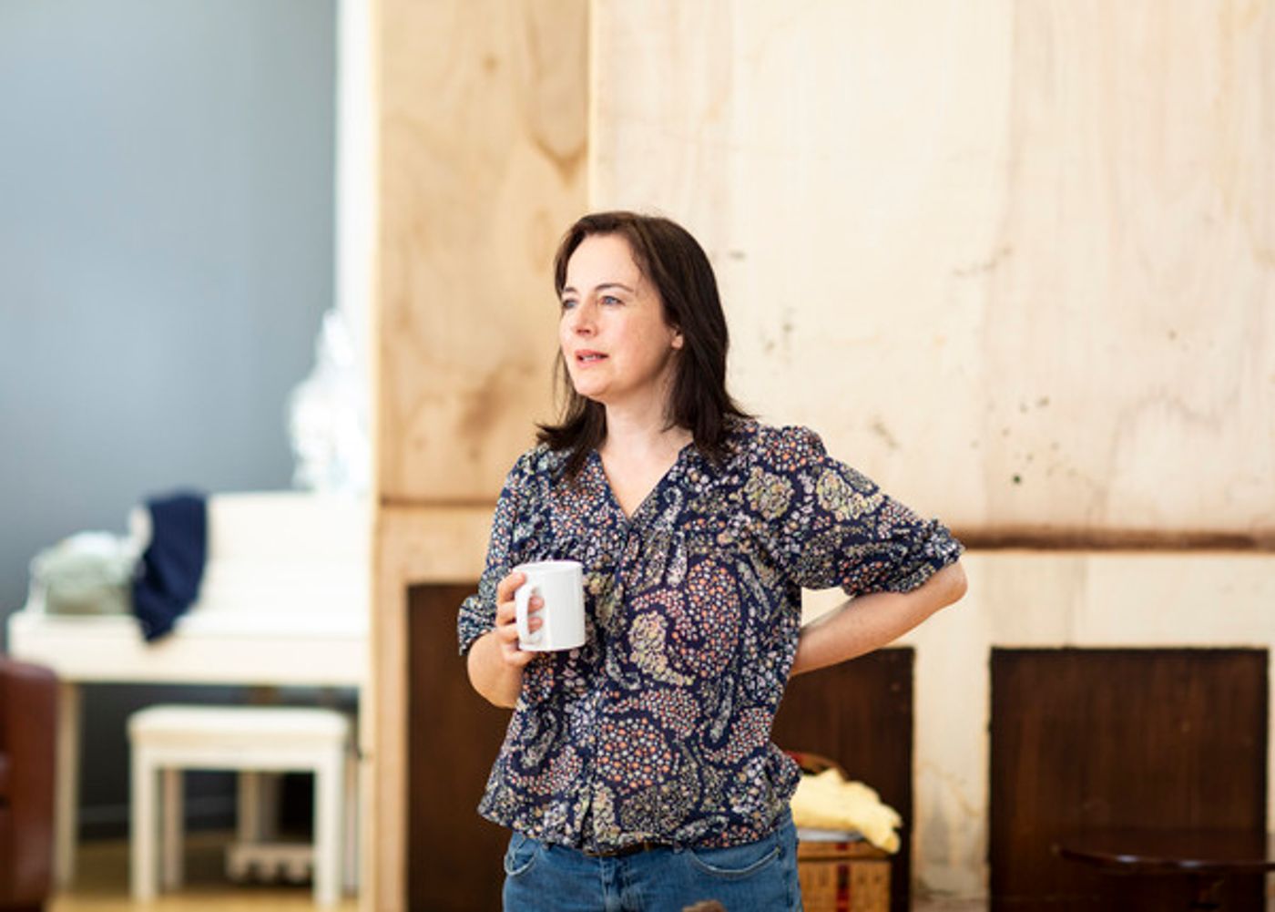 Photo Flash: Inside Rehearsal For the UK Premiere of THE HEIGHT OF THE STORM  Image