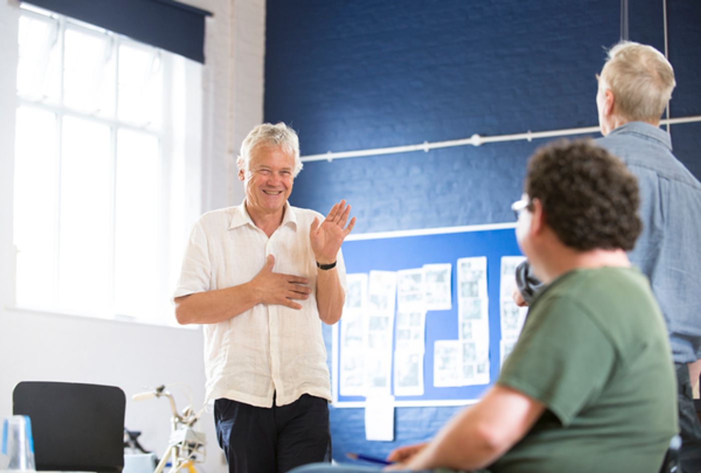 Photo Flash: Inside Rehearsal For Alan Bennett's THE HABIT OF ART  Image