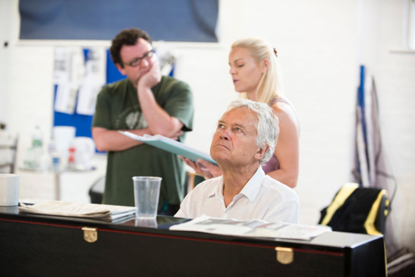 Photo Flash: Inside Rehearsal For Alan Bennett's THE HABIT OF ART  Image