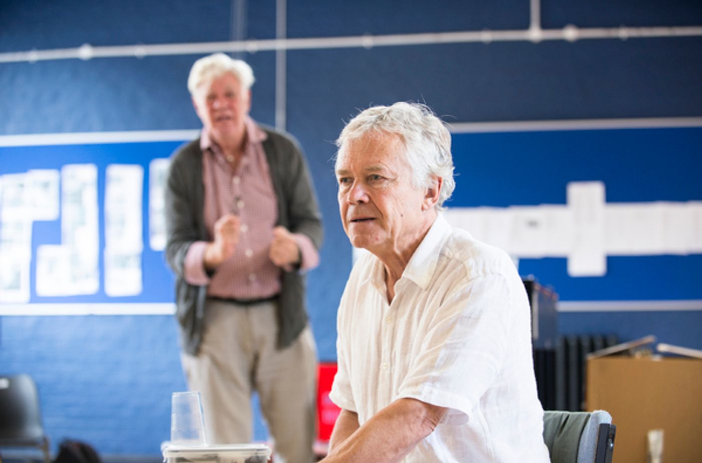 Photo Flash: Inside Rehearsal For Alan Bennett's THE HABIT OF ART  Image