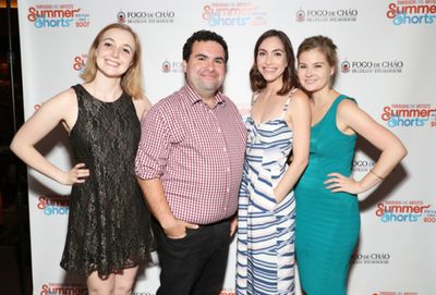 L-R Claire Zajdel, James Rees, Molly Groome and Kate German (Photo by Cindy Ord/Getty Photo