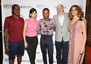 L-R Harold Surratt, Lindsey Broad, Deandre Sevon, Eric Lane and Sarah Bitar (Photo by Photo