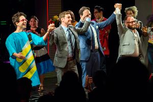 Chase Brock, Joe Tracz, Joe Iconis, Stephen Brackett @ BroadwayWorld Chase Brock, Joe Tracz, Joe Iconis, Stephen Brackett Photo