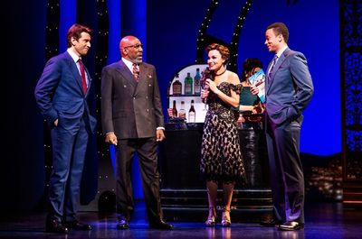 Andy Karl, Samantha Barks, Ezra Knight, Robby Clater Photo