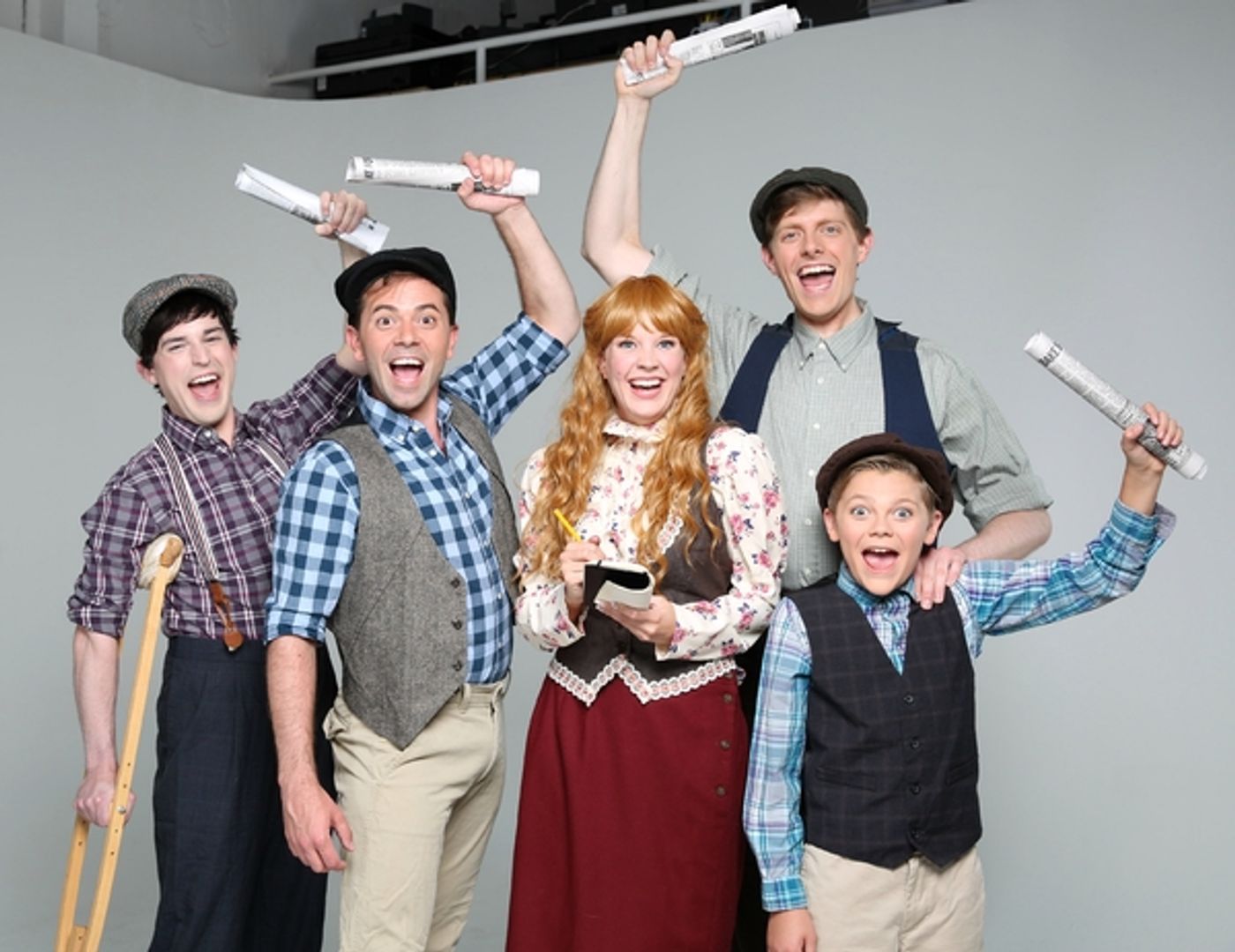 Photo Flash: Theatre Tulsa Presents Oklahoma Premiere Of NEWSIES  Image