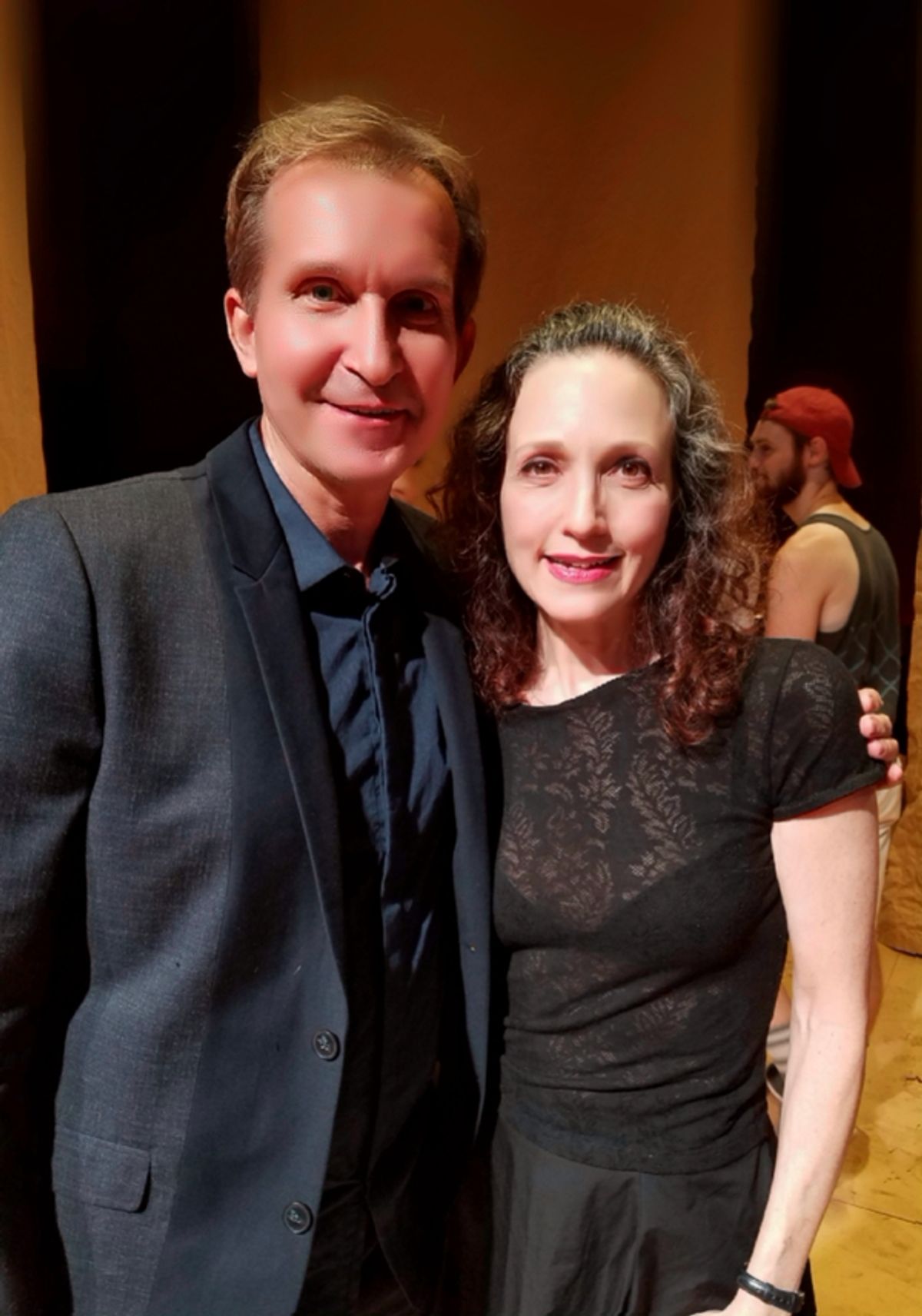 StaÅ› KmieÄ‡ and Bebe Neuwirth at 