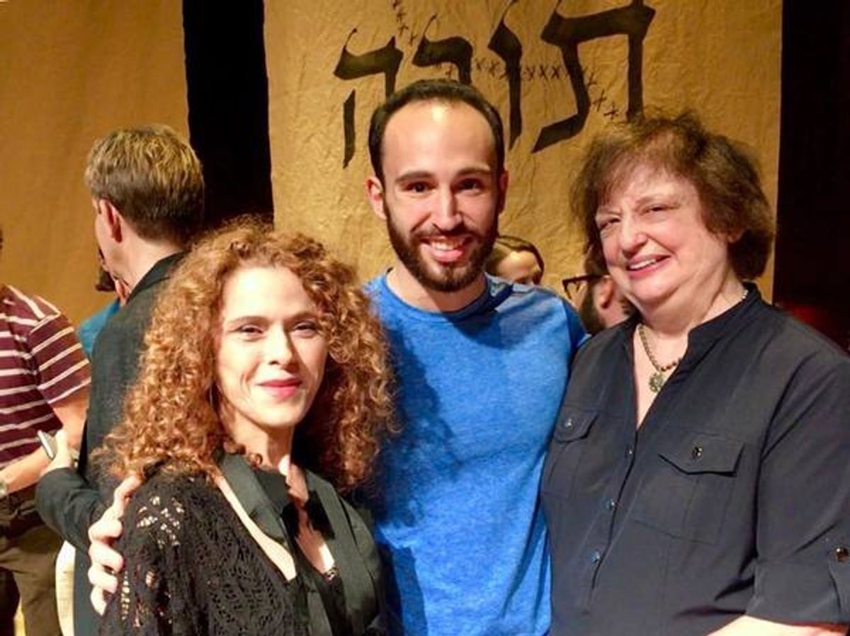 Bernadette Peters, Bobby Underwood, NY State Attorney General Barbara Underwood

 at 