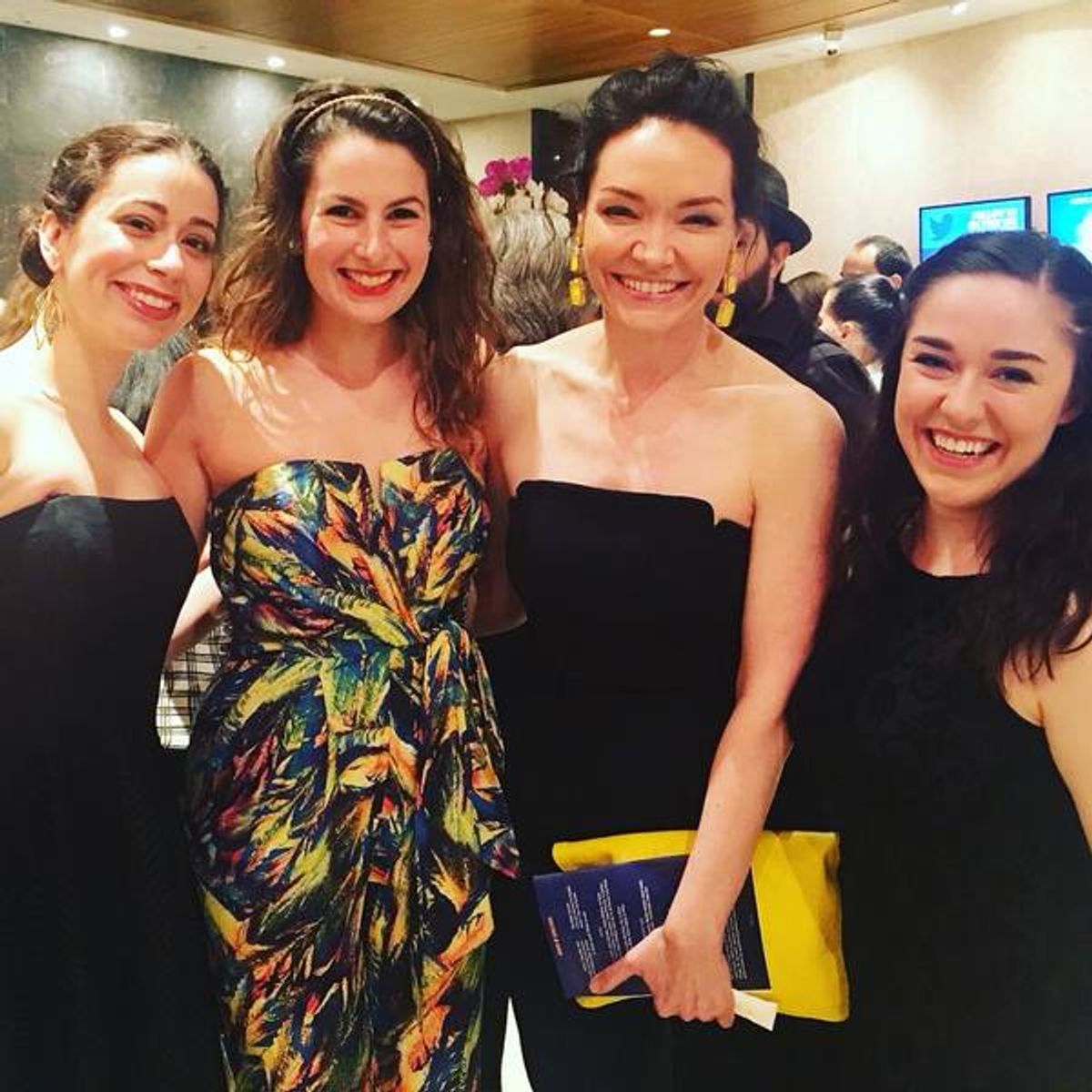 Stephanie Lynne Mason, Rachel Zatcoff, Katrina Lenk, and Rosie Jo Neddy at 