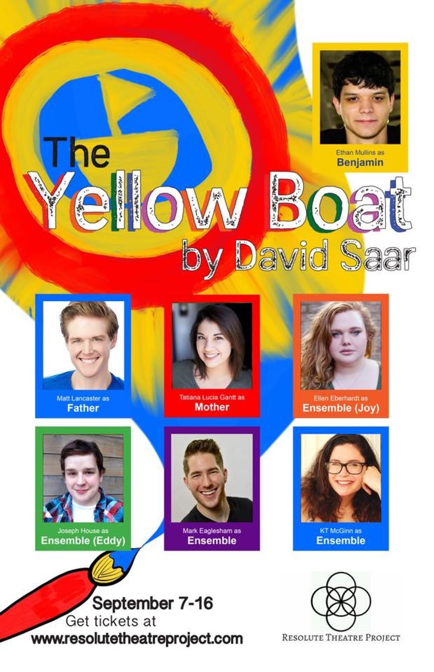 Casting Complete for THE YELLOW BOAT at Resolute Theatre Project  Image
