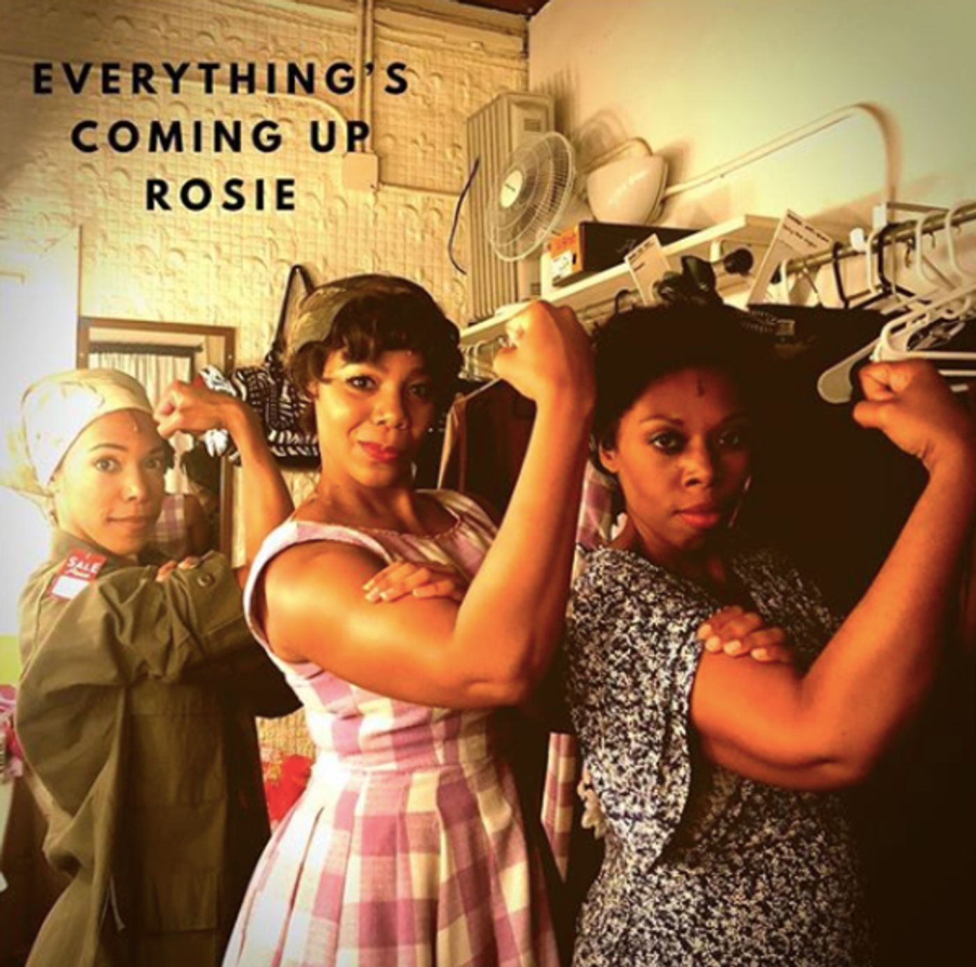 Photo Flash: The Cast of CARMEN JONES Channels Rosie the Riveter and More Saturday Intermission Pics!  Image