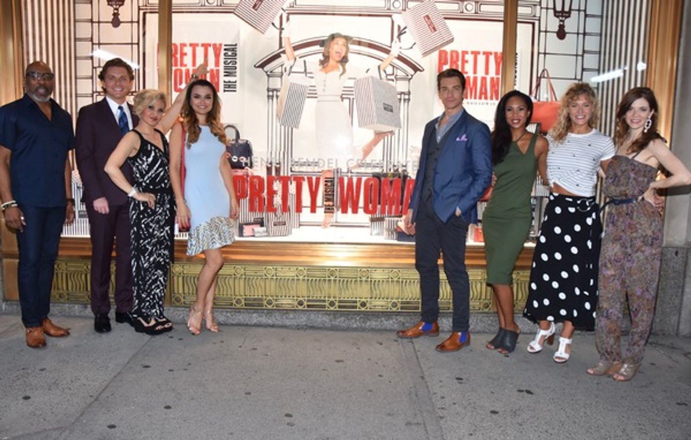 Photo Coverage: The Cast of PRETTY WOMAN Celebrates Window Opening at Henri Bendel  Image