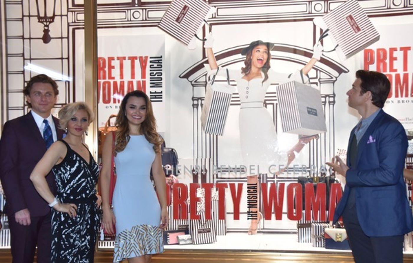 Photo Coverage: The Cast of PRETTY WOMAN Celebrates Window Opening at Henri Bendel  Image