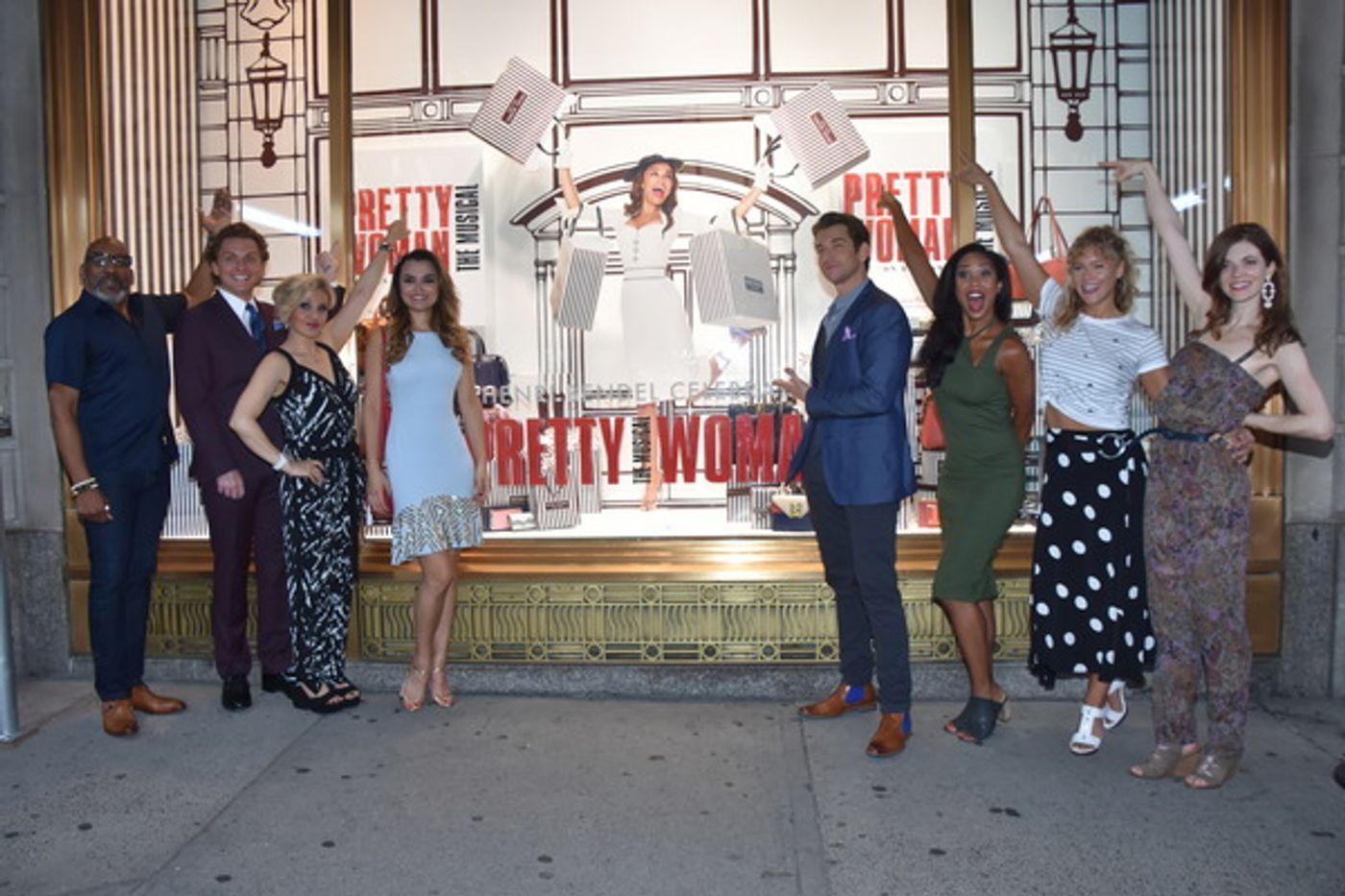 Photo Coverage: The Cast of PRETTY WOMAN Celebrates Window Opening at Henri Bendel  Image