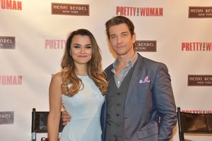 Samantha Barks and Andy Karl @ BroadwayWorld Samantha Barks and Andy Karl Photo