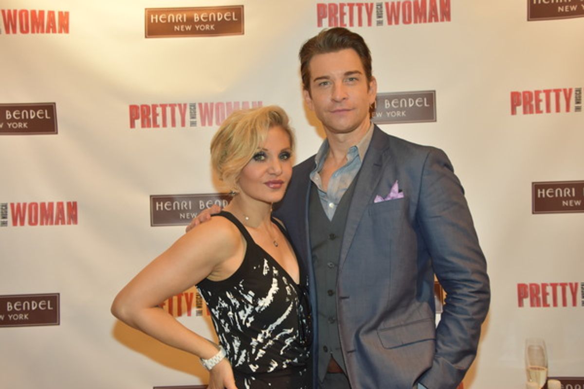 Orfeh and Andy Karl at 