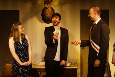 Rebekah Hukill, Greg Tomasino, and Everett Lowe
 Photo