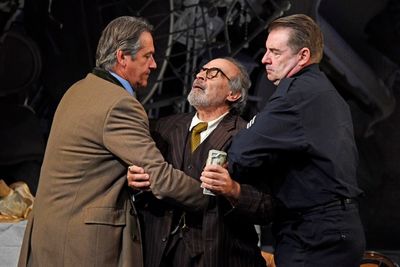 Adrian Lukis, David Suchet, and Brendan Coyle Photo