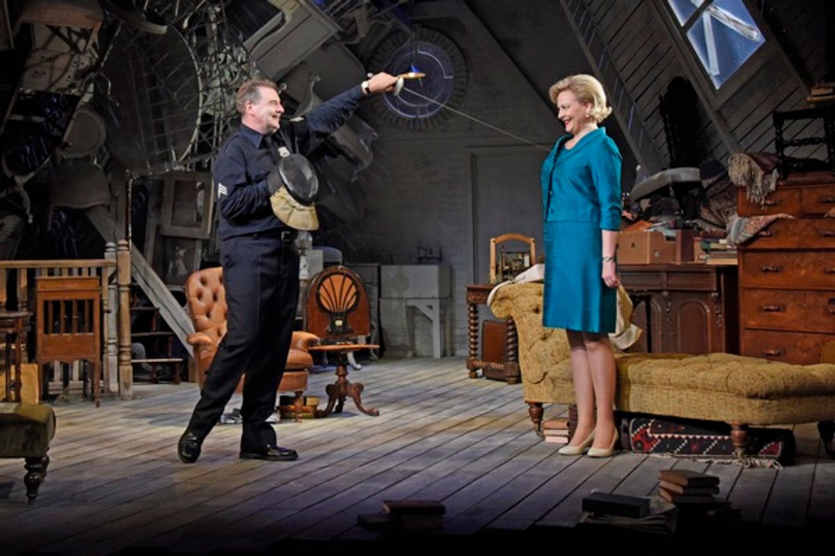 Brendan Coyle and Sara Stewart at 