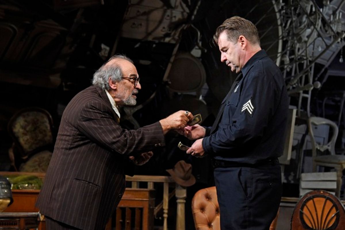 David Suchet and Brendan Coyle at 