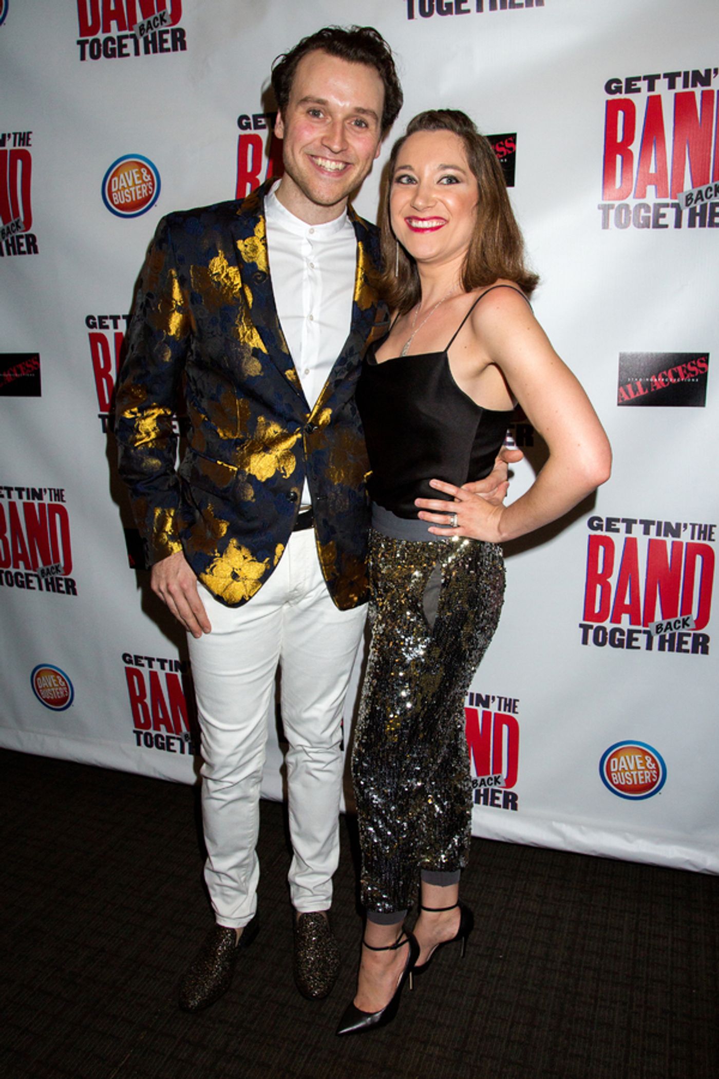 Photo Coverage: GETTIN' THE BAND BACK TOGETHER Celebrates a Rockin' Opening Night!  Image