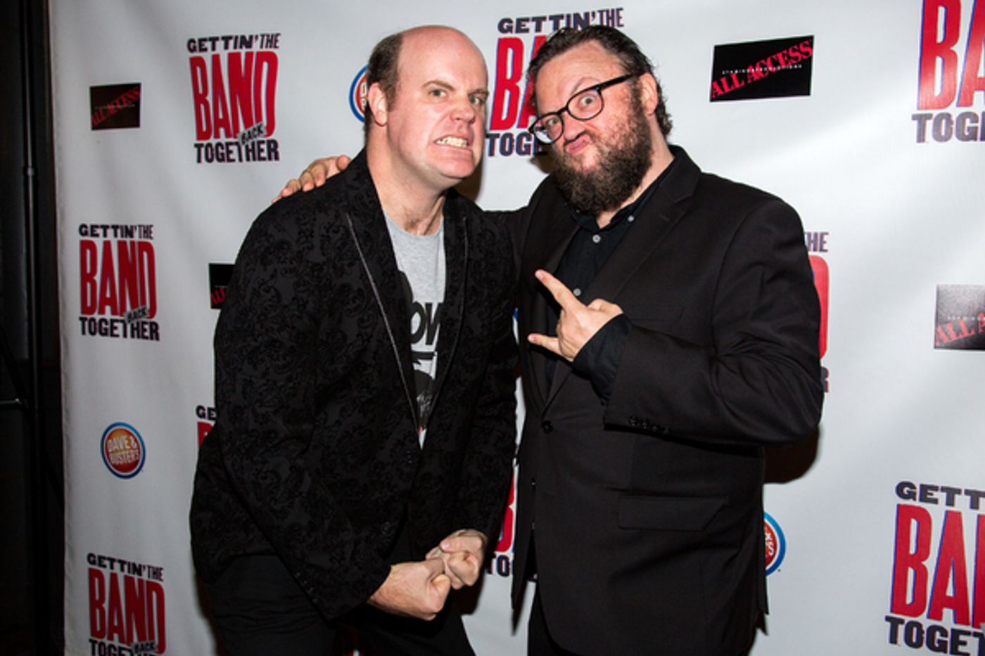 Photo Coverage: GETTIN' THE BAND BACK TOGETHER Celebrates a Rockin' Opening Night!  Image