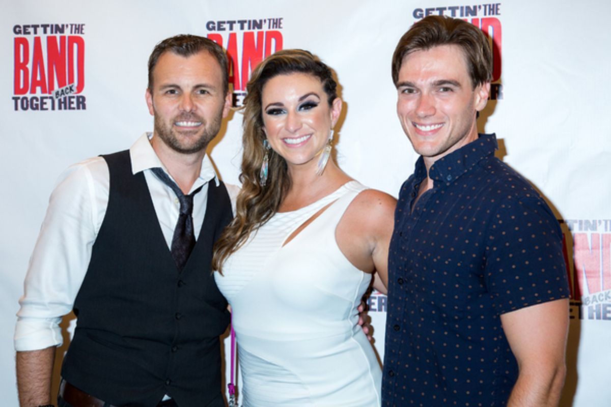 Tony LePage, Justin Matthew Sargent, and guest at 