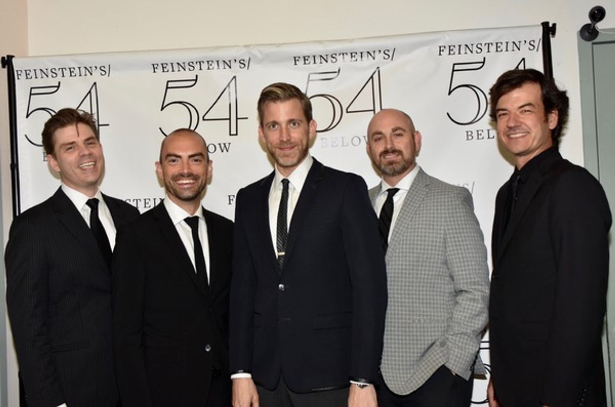 Matthew Rybicki, James Olmsted, Benjamin Eakeley, Michael Sailors and Eric Poland at 