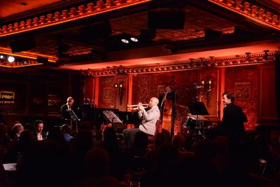 Tonight's Band-James Olmsted (Musical Director/Piano). Michael Sailors (Trumpet), Mat Photo