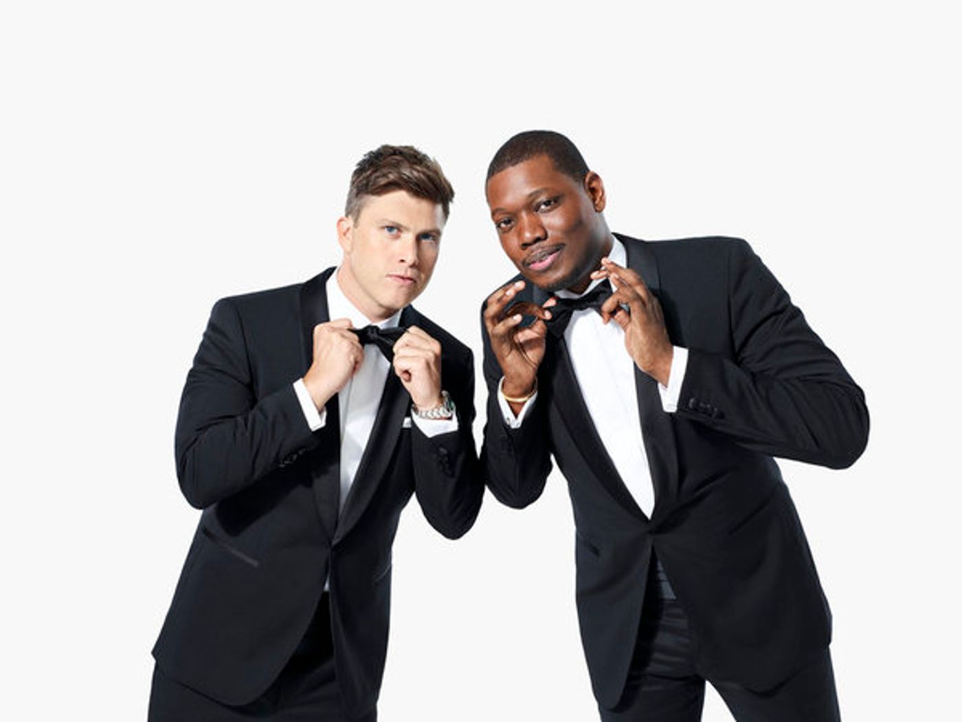 Photo Flash: See Hosts Michael Che and Colin Jost's EMMYS Photoshoot  Image