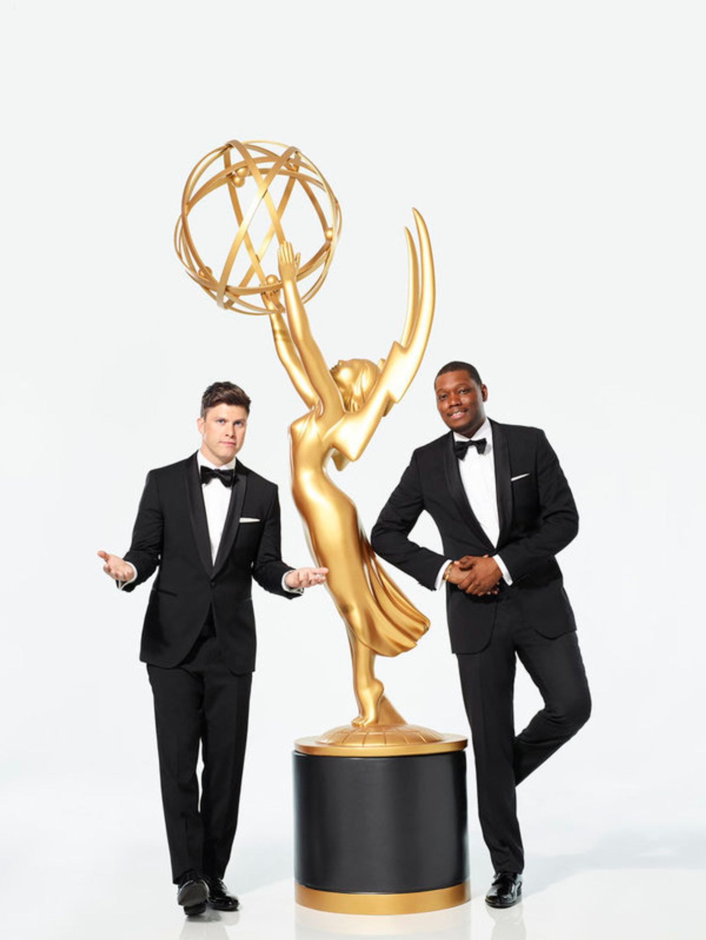 Photo Flash: See Hosts Michael Che and Colin Jost's EMMYS Photoshoot  Image