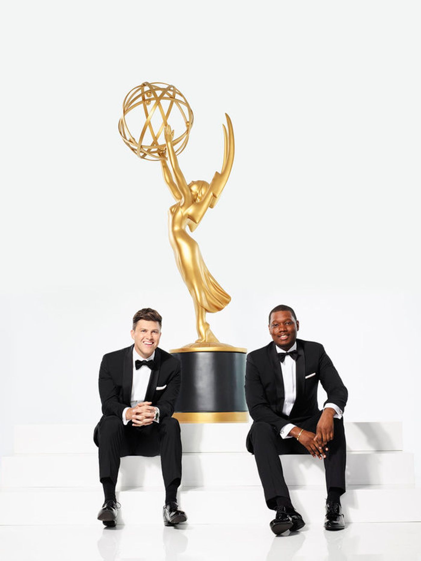 Photo Flash: See Hosts Michael Che and Colin Jost's EMMYS Photoshoot  Image