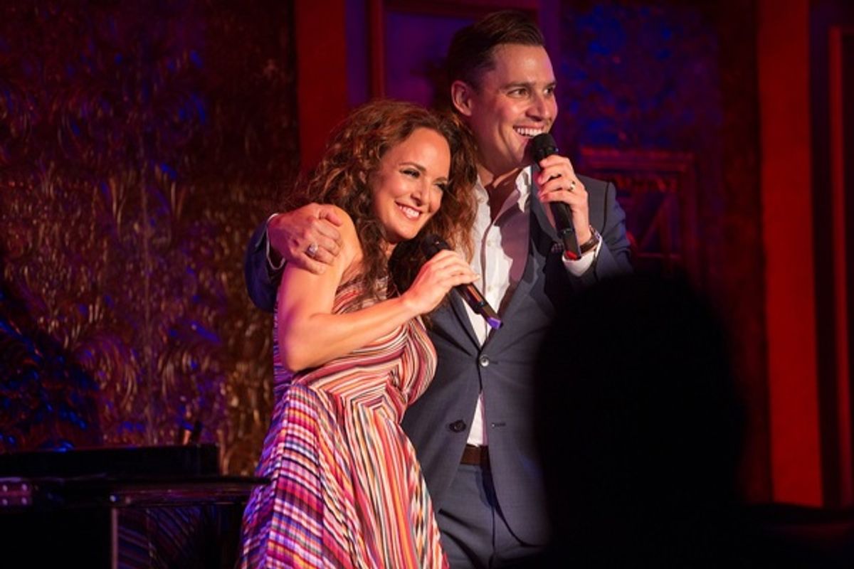 Melissa Errico & Ryan Silverman at 