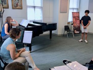 Diego Lucano, who worked with Jenn Gambatese in School of Rock, learned how to control his voice by focusing on generating the emotion. @ BroadwayWorld Diego Lucano, who worked with Jenn Gambatese in School of Rock, learned how to contro Photo