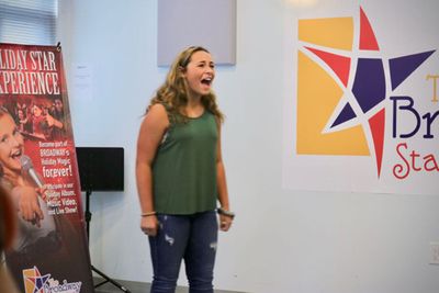 Jenn showed Arianna Salerno how to find the hidden clues that the best composers use  Photo