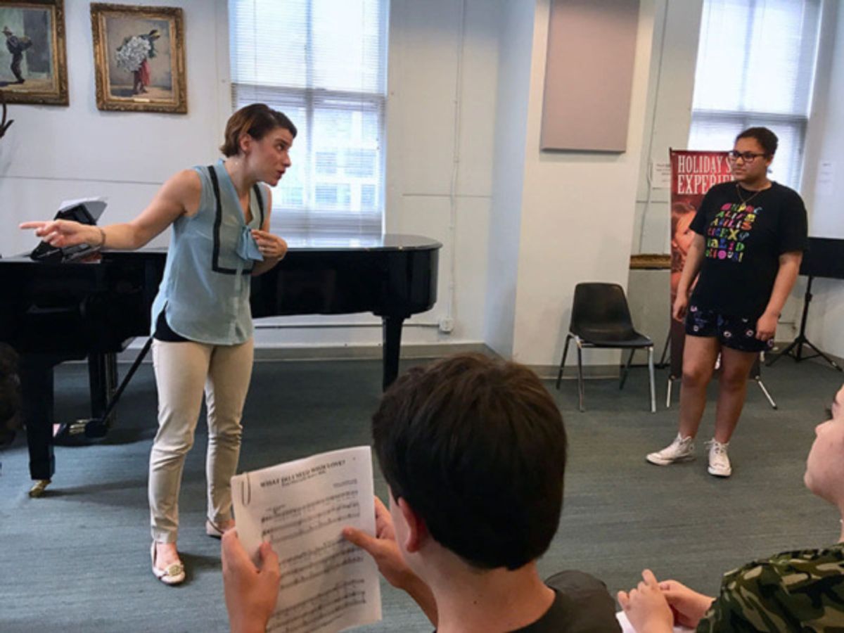 Guided by Jenn, Sammie Smith found her connection with Times Are Hard For Dreamers, resulting in a beautiful performance. at 