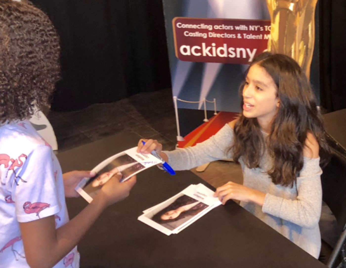Photo Flash: Broadway's Madison Lagares Talks Broadway At Actors Connection  Image
